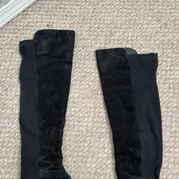 P324. Blondo Black Over the Knee Boots Sleek Design - Picture 15 of 16